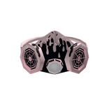 kawaii black & pink cyberpunk mask