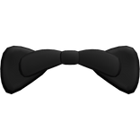 ♡ kawaii black cat ears w bow