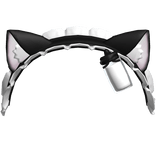 Kawaii Black Kitty Baby Bottle Headdress