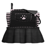 ꒰ kawaii black paw overalls ♡