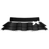 ꒰♡꒱ kawaii black plaid mini skirt (for 1.0 legs)