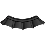 ♡ kawaii black ruffled skirt