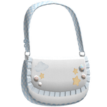 Kawaii Blue Plaid Cinnamon Shoulder Bag