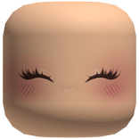 Kawaii Blushing Blink Makeup Face