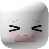 ♡ kawaii blushing crying face ♡