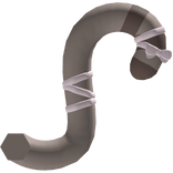 ♡ kawaii brown & pink cat tail w ribbons