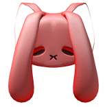 Kawaii Bunny Backpack (RED)