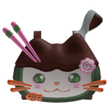 Kawaii Cat Sushi Backpack