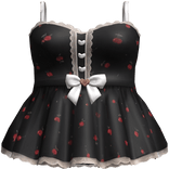 Kawaii Cherry Mini Dress