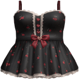 Kawaii Cherry Mini Dress