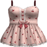 Kawaii Cherry Mini Dress
