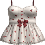 Kawaii Cherry Mini Dress