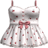 Kawaii Cherry Mini Dress