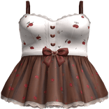 Kawaii Cherry Mini Dress