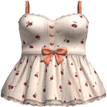 Kawaii Cherry Mini Dress