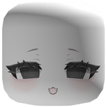 kawaii chibi anime swirly cheery face