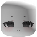 kawaii chibi anime swirly happy face