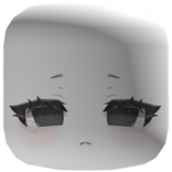 kawaii chibi anime swirly teary face