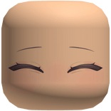 ♡ kawaii chibi eyes face mask