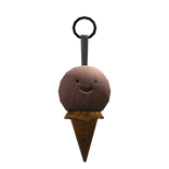 Kawaii Chocolate Ice Cream Keychain