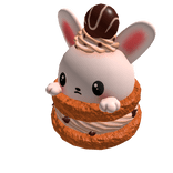 Kawaii Chocolate Shortcake Bunny Pal