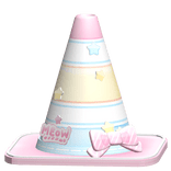 ♡ kawaii construction worker traffic cone hat