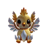 Kawaii Crystal Phoenix Plush Pal