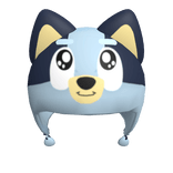 ♡ Kawaii Cute Blue Puppy Hood