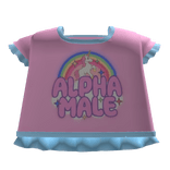 ♡ kawaii cute little unicorn top tweencore rainbow