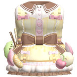 ʚ kawaii cute silly dessert pudding ruffle dress