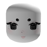 ♡ kawaii cute silly face mask