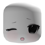 kawaii cute tired yawning doll kitty moe vkei face