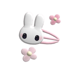 ♡kawaii cutecore matching bunny hair clip