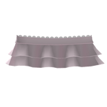 ꒰ ◞ ♡ Kawaii Cutesy Pink Ruffly Skirt