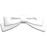 ┊♡꒱ kawaii dainty bow ꒰white꒱