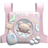 Kawaii Decora Harajuku Laundry Bear Backpack 1.0