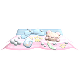 Kawaii Decora Harajuku Laundry Bear Skirt