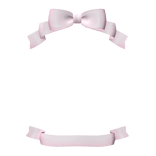 ୨୧: kawaii doll bow frame in pink