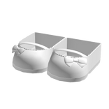 ♡ kawaii doll mary janes shoes in white