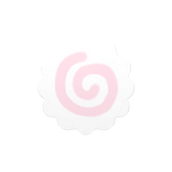 ♡ kawaii fish cake hair clip