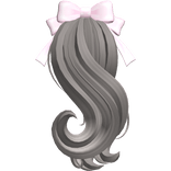 ♡ Kawaii Fluffy Long Ash Brown Moe Unicorn Tail