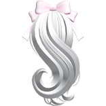 ♡ Kawaii Fluffy Long White Moe Unicorn Tail