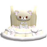 Kawaii Fluffy Tan Bear Dress