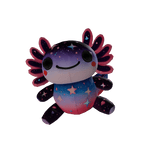 Kawaii Galaxy Axolotl Plush Buddy