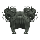 Kawaii Gyaru Bubble Buns (Green)