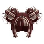 Kawaii Gyaru Bubble Buns (Red to Blonde)