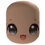 💕✨Kawaii Heart Stars Brown Eyes Face 💕✨