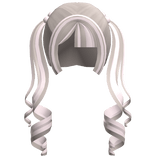 ꒰♡꒱ kawaii hime ash pink curly pigtails