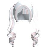 ꒰♡꒱ kawaii hime blue pink pigtails