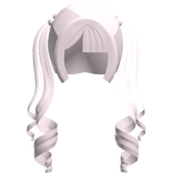 ꒰♡꒱ kawaii hime pink curly pigtails